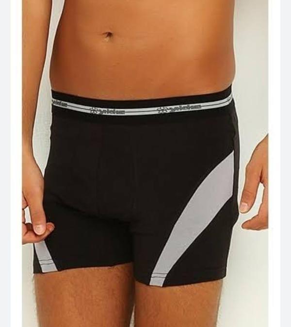 YILDIZ 116 ERKEK SİYAH COMFORT MODAL BOXER 3 ADET - Image 1