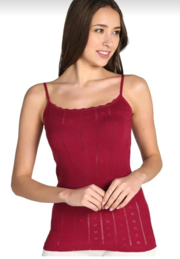 TUTKU 0200 BAYAN JAKARLI İP ASKILI ATLET 12 ADET - Image 1