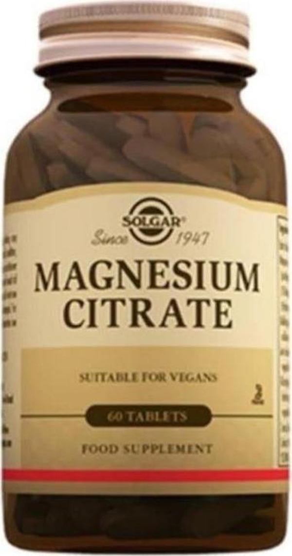 Solgar Magnesium Citrate 60 Tablet - Image 1