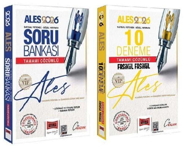 Yargı 2026 ALES VIP Soru Bankası + 10 Deneme 2 li Set Yargı Yayınları - Yargı Yayınları - Image 1