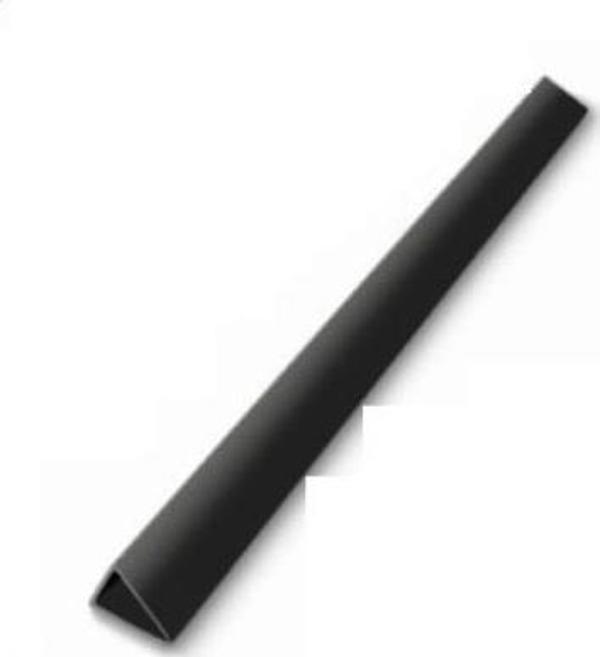 Sarff Profil Sırtlık Plastik Geniş Üçgen 60 Yaprak 15 Mm Siyah 15203017 Tekli (1 Adet) - Image 1