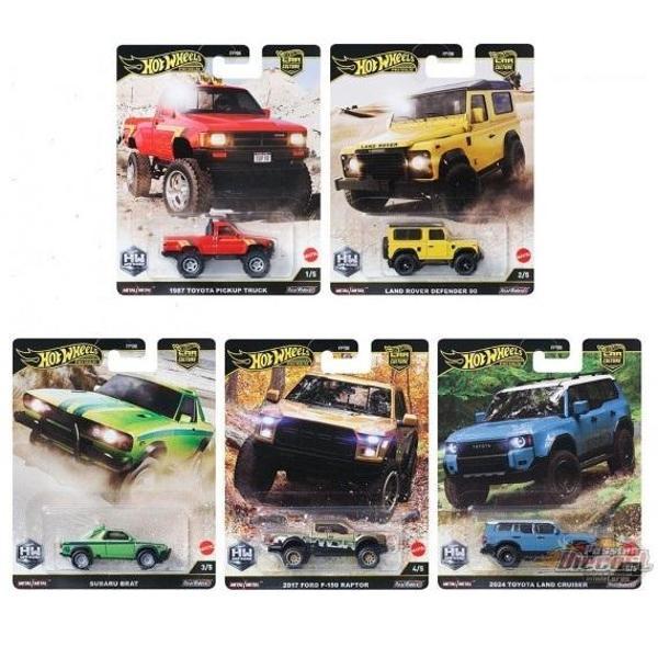 Hot Wheels Car Culture 2025 - Off Road Mix 3H (5 Araba Set) - Image 1