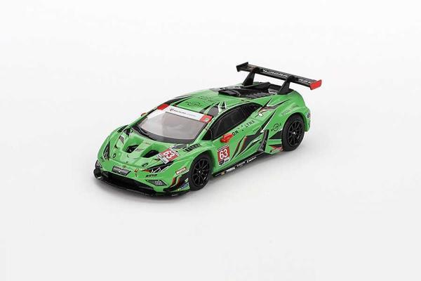 Mini GT 1/64 813 Lamborghini Huracán GT3 EVO2 Iron Lynx IMSA 2023 Daytona 24 Hrs ''Blister Paket'' - Image 1