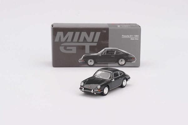 Mini GT 1/64 Porsche 911 1964 - Kurşun Grisi - Image 1