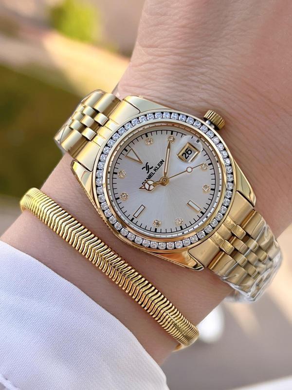 Daniel Klein Retro Mini Kasa Takvimli Seri 2Yıl Garantili 3Atm Dayanıklı Kadın Kol Saati BDK13715.11 - Image 1