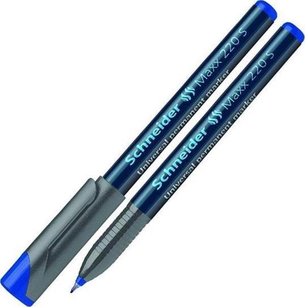 Schneider Asetat Kalemi Permanent S Seri 0.4 Mm Mavi 220 (10 Lu Paket) - Image 1