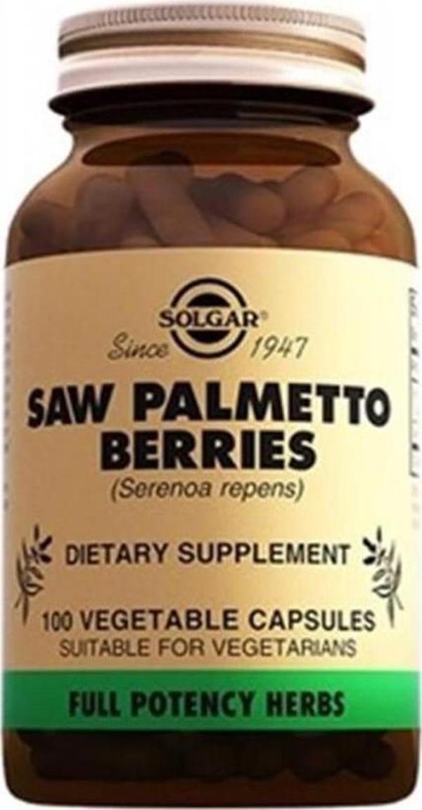 Solgar Saw Palmetto Berries 100 Kapsül - Image 1