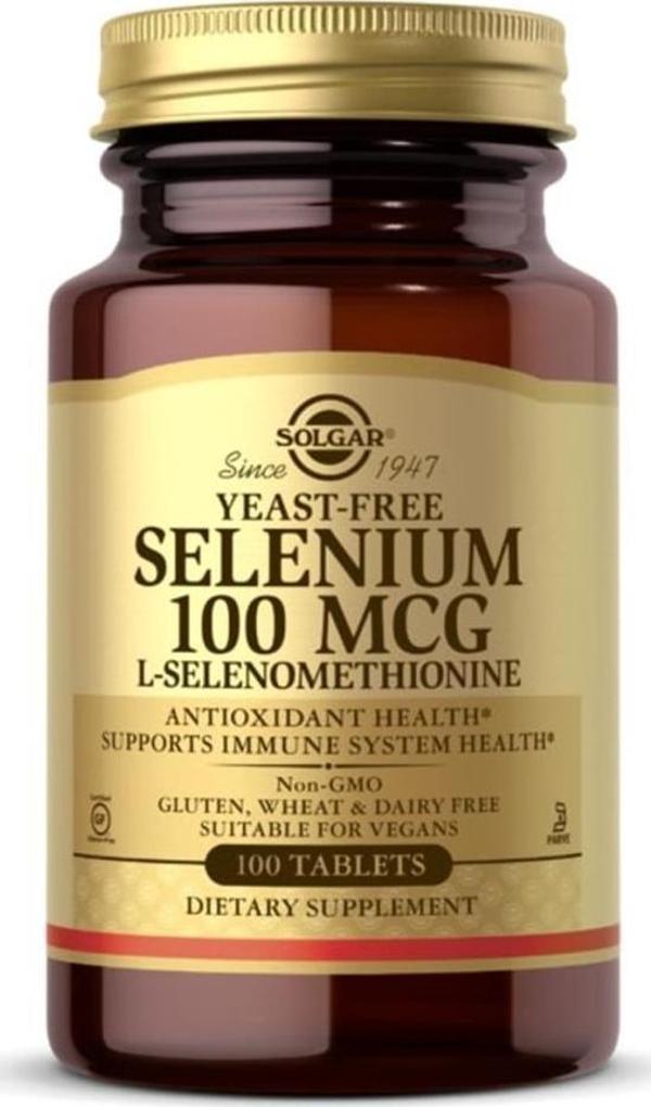 Solgar Selenium 100 Mcg 100 Tablet - Image 1