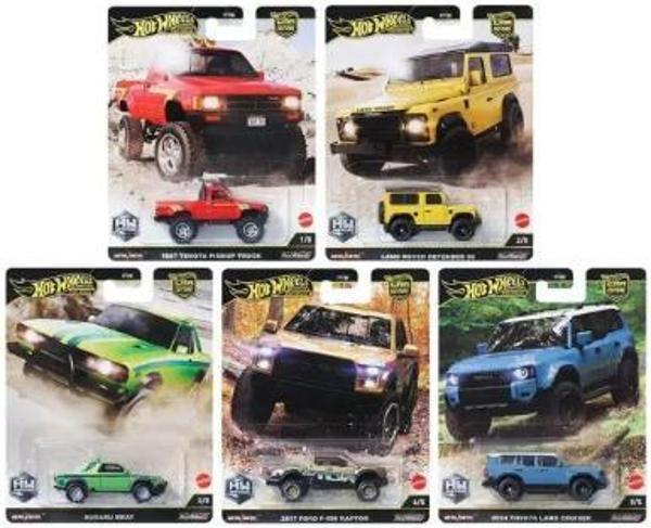 Hot Wheels Premium Car Culture Off Road 976H 5'li Set - Image 1