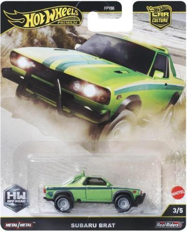 Hot Wheels Premium Car Culture Off Road Subaru Brat JBK72 - Image 1
