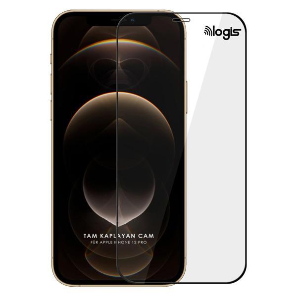 Apple iPhone 12 Pro Max (6.7'') Tam Kaplayan 5d Ekran Koruyucu Cam - Image 1