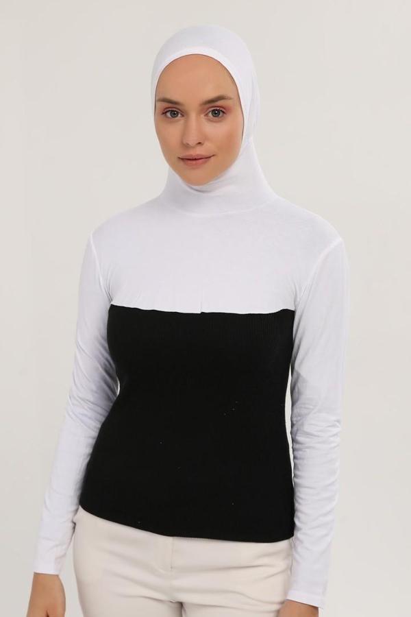 Boyunluklu Boneli Uzun Kolluk - Image 1