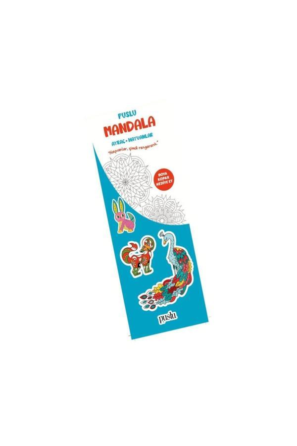 Puslu Yayıncılık Mandala Çocuk Ayraç / Hayvanlar - Puslu Yayıncılık - Image 1