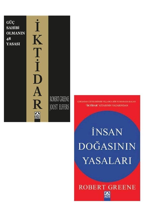 Altın Kitaplar 2 Kitalık Set (İktidar # İnsan Doğasının Yasaları) Robert Greene - Altın Kitaplar - Image 1