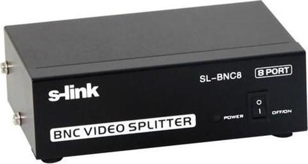 S-Link Sl-Bnc8 8 Ports Bnc Splitter - Image 1