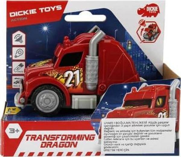 Simba Oyuncak Transforming Dragon Dönüşebilen Ejderha Kamyon 203341033 (Karışık Model 1 Adet) - Image 1