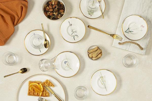 Porland Botanical Çay Bardak Takımı 12 Parça - Image 1