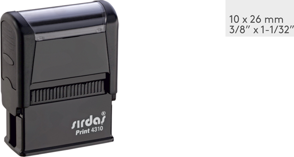Sırdaş 4310 Standart Boş Kaşe Otomatik 10X26Mm - Image 1