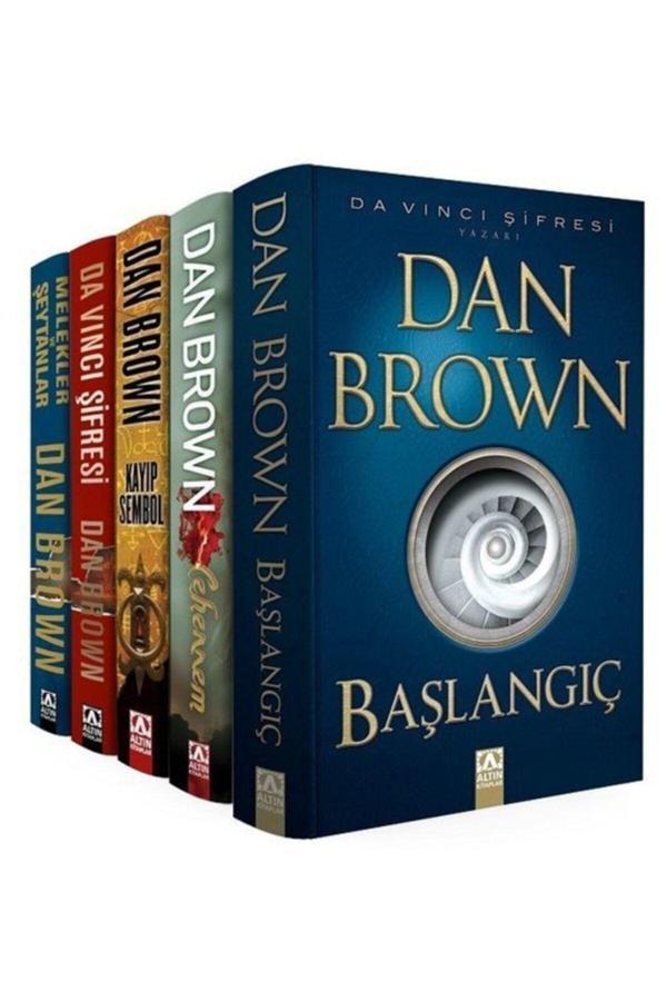 Altın Kitaplar Dan Brown Başlangıç – Cehennem – Kayıp Sembol – Da Vıncı Şifresi – Melekler Ve Şeytanlar - Altın Kitaplar - Image 1