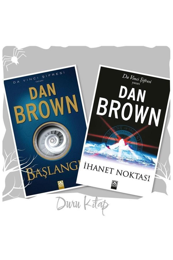 Altın Kitaplar Başlangıç - İhanet Noktası, Dan Brown (2 Kitap) Özel Boy (18,5 X 10 Cm) Caprice Kalem Hediye - Altın Kitaplar - Image 1
