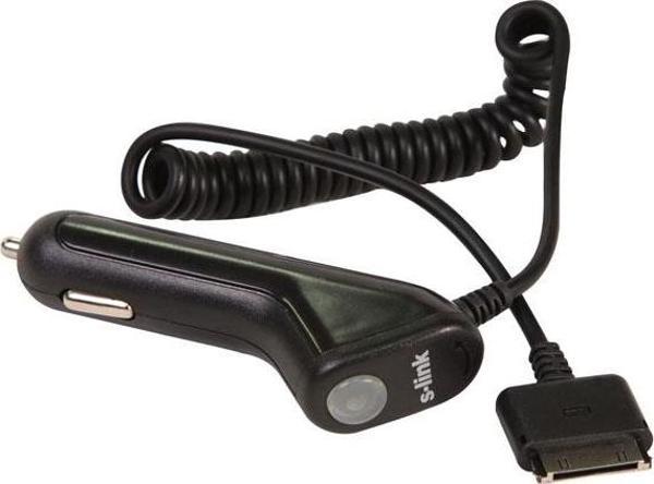 S-Link 1500Ma 12V İpod-Iphone-İpad Araç Şarj Cihazı IP-830 - Image 1