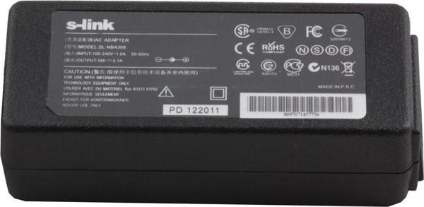 S-Link Sl-Nba308 40W19V 2.1A 2.5-0.7 Notebook Adaptörü Asus Uyumlu - Image 1