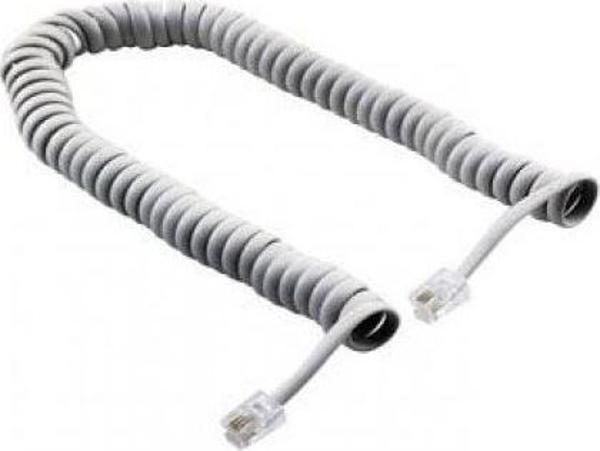 S-Link Sl-Tel3G 2 Metre Telefon Ahize Kablosu Kordon Gri - Image 1