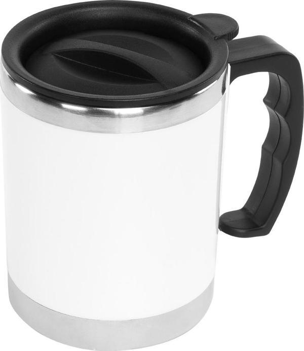 S-Link Sl-Tm1978 Beyaz 330Ml İç 304 Dış 201 Paslanmaz Çelik Kupa (Termos Bardak) - Image 1