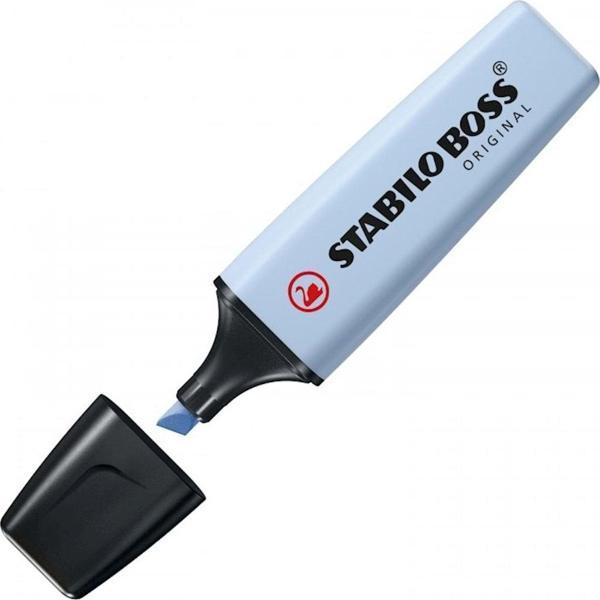Stabilo Boss Fosforlu Kalem Original Pastel Mavi 70/111 (10 Lu Paket) - Image 1