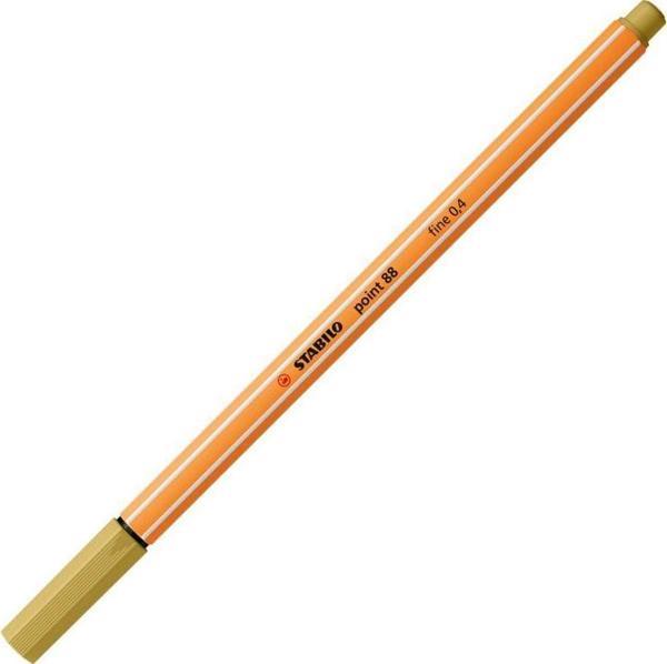 Stabilo Fineliner Point 88 İnce Keçe Uçlu Kalem 88 Point 0.4 Mm Açık Haki 88/66 (10 Lu Paket) - Image 1