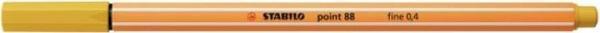 Stabilo Fineliner Point 88 İnce Keçe Uçlu Kalem 88 Point 0.4 Mm Köri Sarısı 88/87 (10 Lu Paket) - Image 1