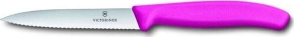 Victorinox 6.7736.L5 10 Cm Tırtıklı Soyma Bıçağı Pembe - Image 1