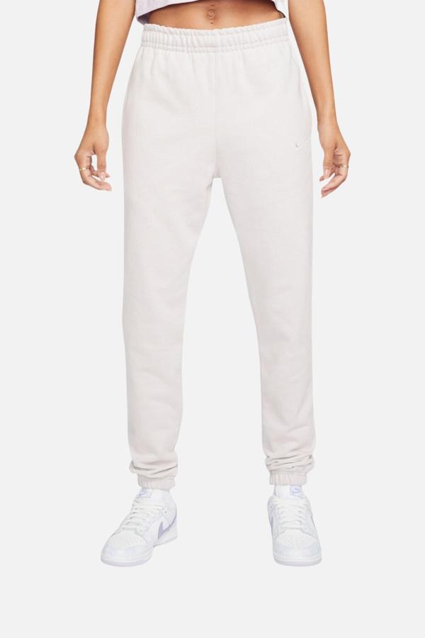 Nike Loose Fit Trousers Bol ve Uzun Kesim Kırık Beyaz Eşofman Altı DV - Image 1