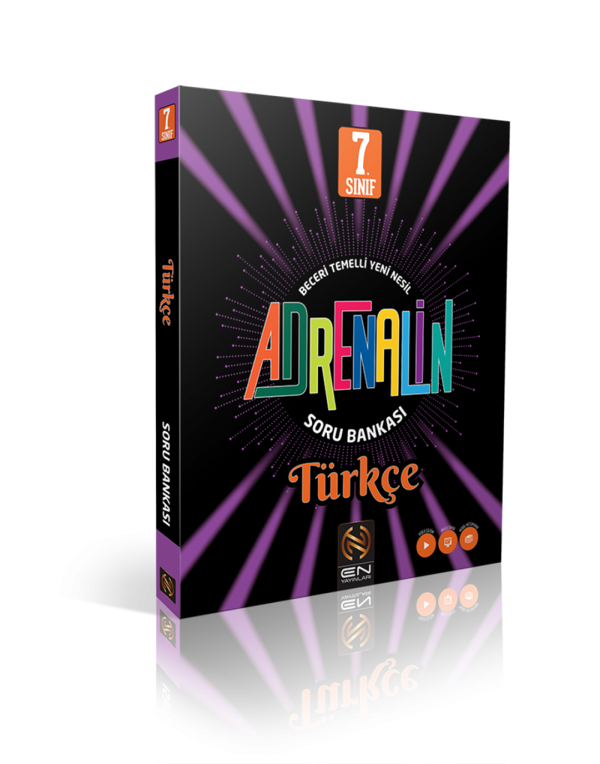 7. Sınıf Türkçe Adrenalin Soru Bankası En Yayınları - Adrenalin Yayınları - Image 1