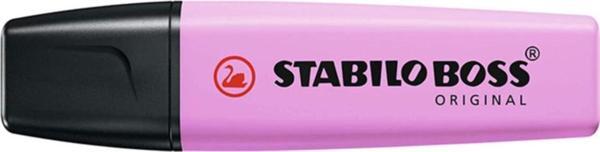 Stabilo Fosforlu Kalem (İşaret Kalemi) Boss Original 2-5 Mm Kesik Uç Pastel - Buzlu Fuşya 70/158 (10 Lu Paket) - Image 1