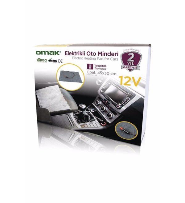 Elektrikli Oto Minderi Termostatlı 12v - Image 1