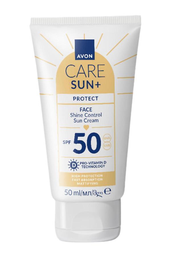 SUN+ PROTECT Yüz İçin Parlaklık Kontrolü Güneş Kremi SPF50 50 Ml. - Image 1