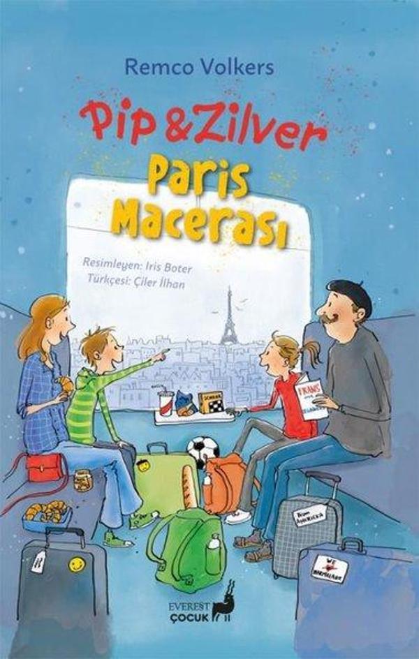 Pip & Zilver Paris Macerası - Everest Yayınevi - Image 1