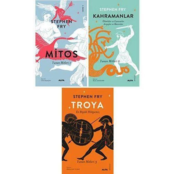 Yunan Mitleri Serisi - 3 Kitap Takım - Alfa Yayıncılık - Image 1