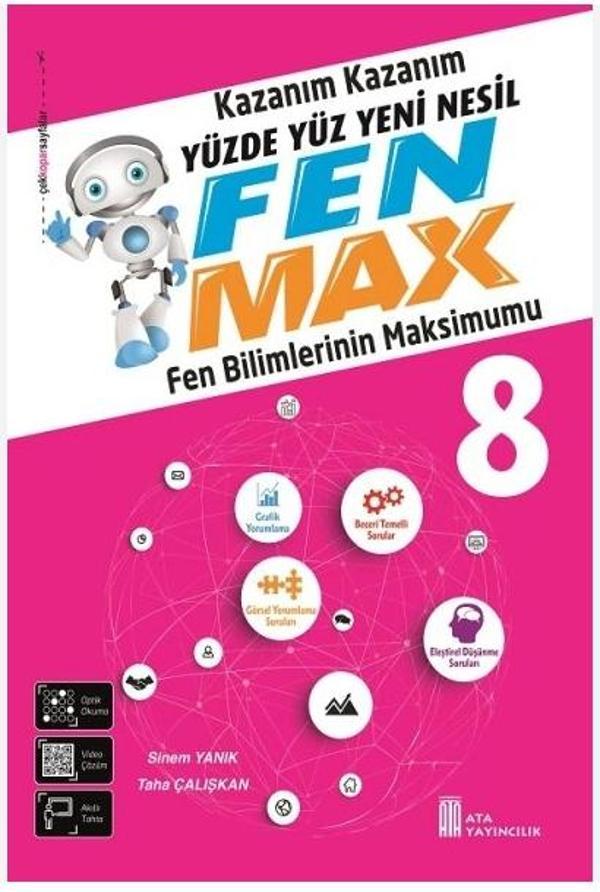 8. Sınıf Fen Max Soru Bankası - Ata Yayıncılık - Image 1