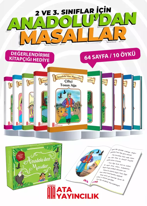 Anadoludan Masallar Ata Yayıncılık - Ata Yayıncılık - Image 1