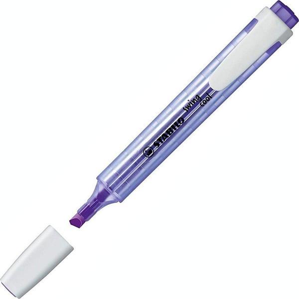 Stabilo Fosforlu Kalem (İşaret Kalemi) Swing Cool Eflatun 275/55 (10 Lu Paket) - Image 1