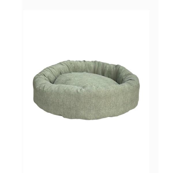 KEDİ VE KÖPEKLER İÇİN SİMİT YATAK YEŞİL - Image 1