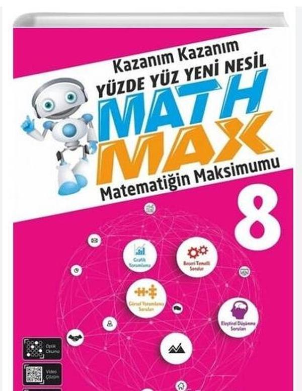 Ata Yayınları 8. Sınıf Matematik Math Max Soru Bankası - Ata Yayıncılık - Image 1