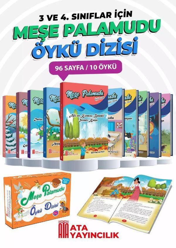 Ata Yayınları Meşe Palamudu Öykü Dizisi 10'lu Set - Ata Yayıncılık - Image 1