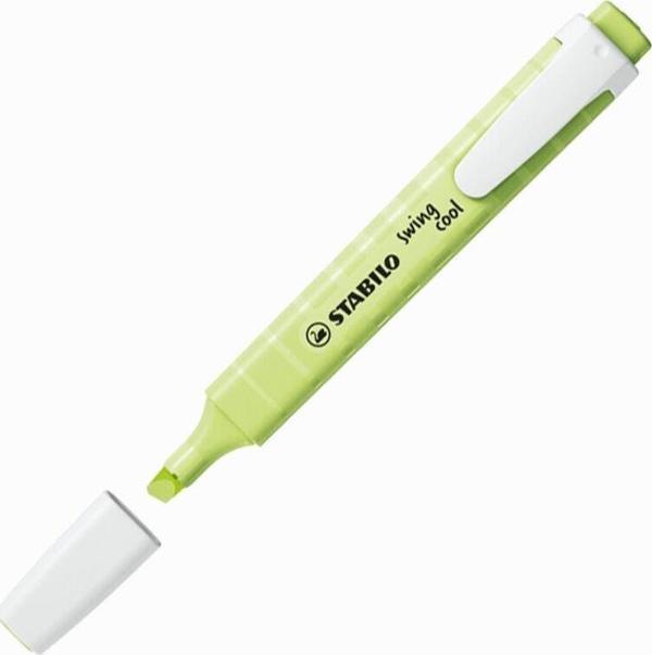 Stabilo Fosforlu Kalem Swing Cool Pastel Açık Yeşil 275/133-8 (10 Lu Paket) - Image 1
