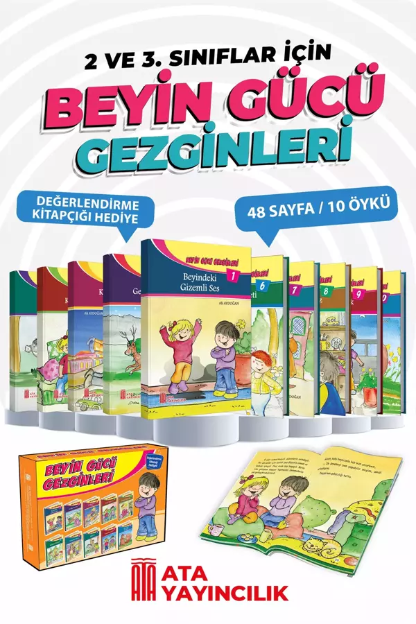 Beyin Gücü Gezginleri (2 ve 3. sınıflar) Ata Yayıncılık - Ata Yayıncılık - Image 1