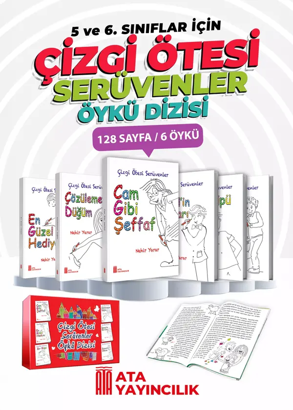 Çizgi Ötesi Serüvenler Dizisi Ata Yayıncılık - Ata Yayıncılık - Image 1