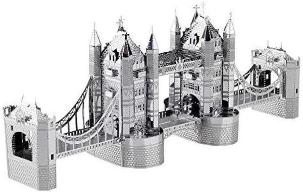 Puzzle DIY 3D Metal Bulmaca Londra Kulesi Köprü Model Seti 14+ - Image 1