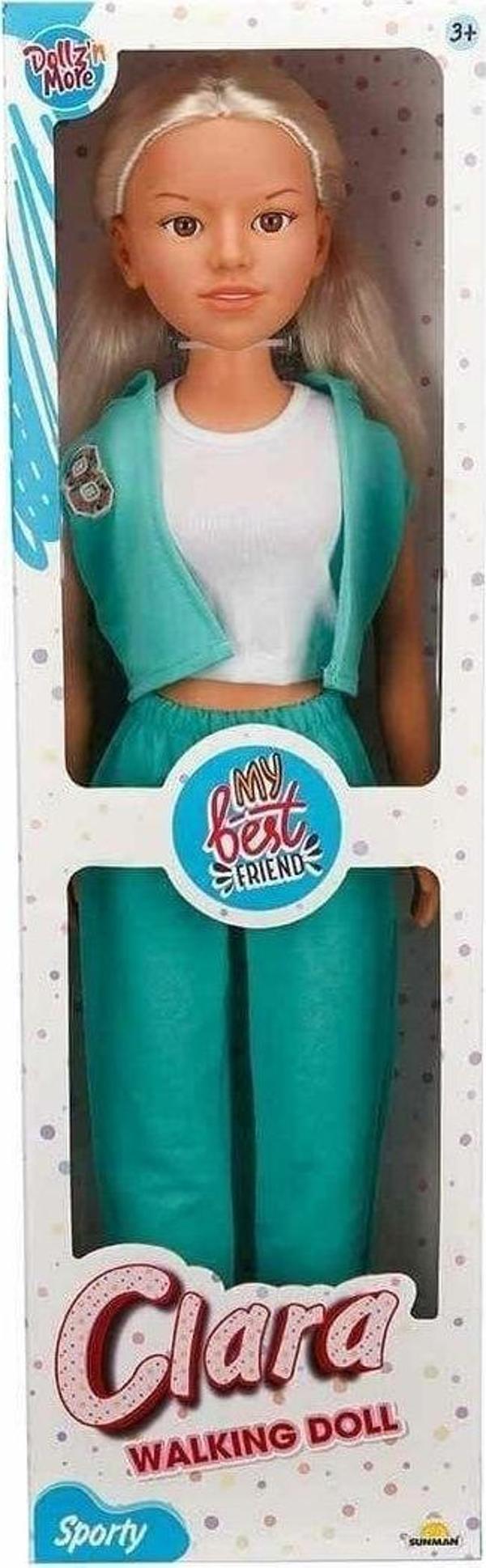 Sunman  Bebek Clara Sporty Walking Doll 80 Cm S00003531 (Karışık Model 1 Adet) - Image 1